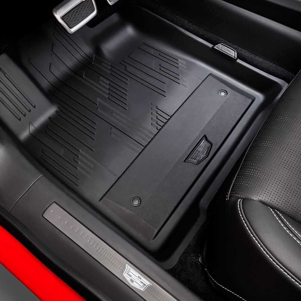 Tapete de vinil rígido de 1ra y 2da fila para tu SUV eléctrica de lujo, Cadillac Optiq