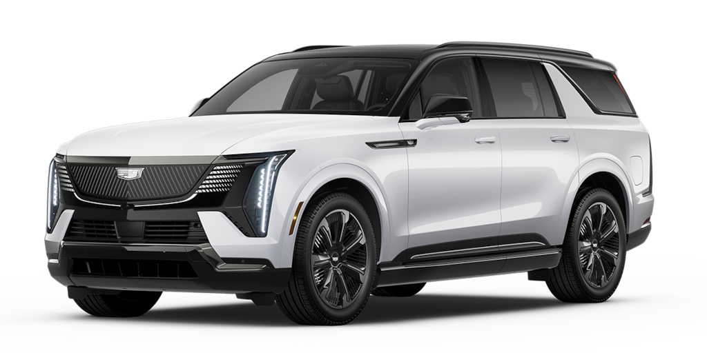 Cadillac Escalade IQL 2026 versión Sport 2 Black Roof  color Polar White Tri Metallic