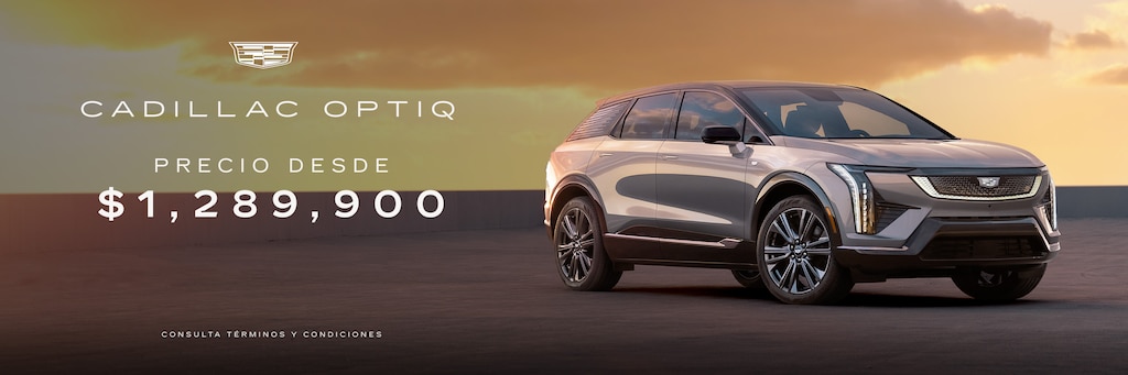Cadillac OPTIQ es una revolución 100% eléctrica llena de innovación y lujo. 